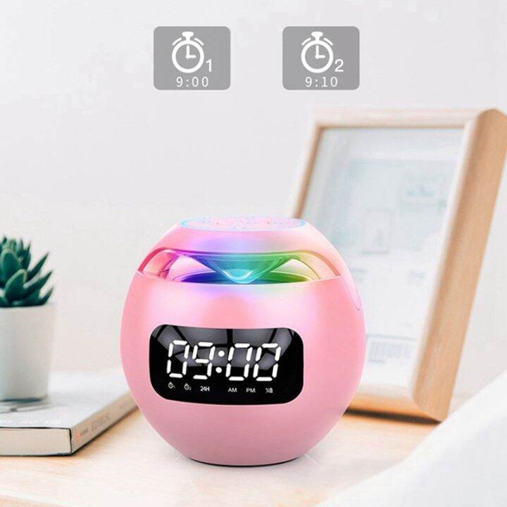 mini-alarm-clock-bluetooth-speaker-wireless-sound-box-with-induction-head-led-display-hifi-tf-card-music-player