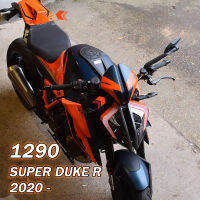 สำหรับ1290ซูเปอร์ดยุค R 2020 2021รถจักรยานยนต์ด้านหลังผู้โดยสาร Solo ที่นั่งครอบพระกระจกกระจกไหลเวียนของอากาศลม D Eflector