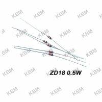 Zener diode (ซีเนอร์ไดโอด) ZD18 0.5W ZD20V 0.5W.. ZD20V 0.5W. ZD20V 0.5W ZD20V 20B4 0.5W ZD20V