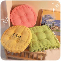 Chair Cushion Soft Cotton Polyester Tatami Sofa Cushion Pillow Indoor Floor for Home Office Pure Color Seat Cushions Thickening