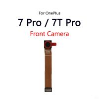 กล้องด้านหน้าด้านหลังด้านหลังหลักโมดูลกล้องสายเคเบิ้ลยืดหยุ่นสำหรับ OnePIus 7 Pro/ 7T Pro