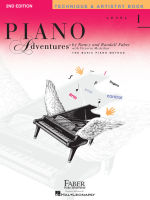 หนังสือเปียโน Basic Piano Adventures Level 1 Technique &amp; Artistry