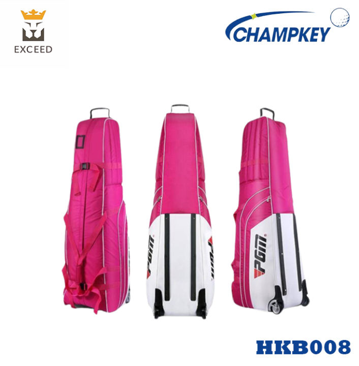 champkey-exceed-กระเป๋าใส่ถุงกอล์ฟขึ้นเครื่องบิน-hkb008-pgm-แบบมีล้อลาก