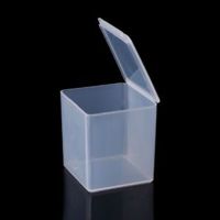 ◈ Plastic Transparent Storage Box Jewelry Beads Container Fishing Tools Accessories Box Small Items Sundries Organizer Case