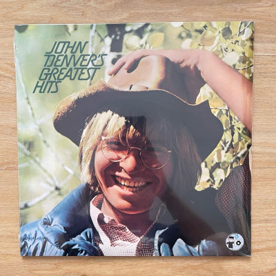 แผ่นเสียง John Denver ‎– John Denvers Greatest Hits​ , Vinyl, LP, Compilation, Reissue มือหนึ่ง ซีล