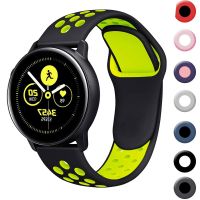 Silicone band for samsung galaxy watch 4 20 active 2 Gear S3 Frontier Huawei GT-2-2e-Pro bracelet Galaxy 3 45mm/46mm/42mm strap