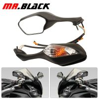 Motorcycle Rearview Side Mirrors With Turn Signal Light Lamp For Honda CBR1000RR CBR 1000 RR 2008-2013 ABS Rear View Mirrors