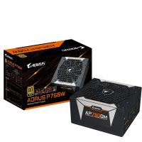 ⚡️0% GIGABYTE AORUS GP-AP750GM POWER SUPPLY (อุปกรณ์จ่ายไฟ)ATX12V/Platinum/Full Modular/10-Year Warranty