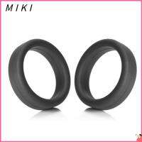 MIKI 3Pcs แบนหนา แหวนยาง เส้นผ่าศูนย์กลาง35มม. ซิลิโคนทำจากซิลิโคน ห่วงวงล้อ ทนทานต่อการใช้งาน ยืดหยุ่นได้ ห่วงล้อกระเป๋าเดินทาง ล้อเก็บสัมภาระ