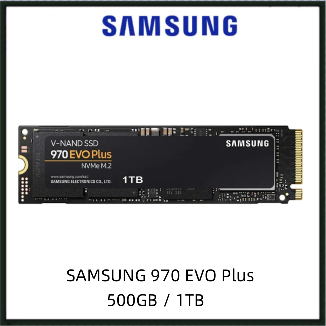 Samsung 970 Evo Plus M 2 500gb 1tb Nvme 1 3 Pcie Gen 3 0 X4 Internal Solid State Drive Ssd