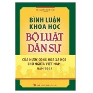 Sách Bình Luận Khoa Học Bộ Luật Dân Sự Nước Cộng Hòa Xã Hội Chủ Nghĩa Việt