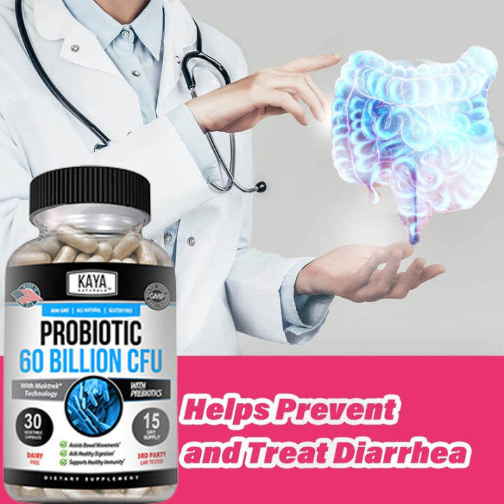 Probiotic Supplement Aids Digestion and Immunity, Relieves Bad Breath