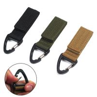 ;[- Outdoor Camping Hiking Molle EDC Tactical Gear Nylon Rion Knapsack Keychain Triangle Backpack Waist Bag Fastener Hook Buckle