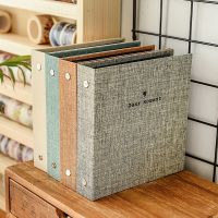 Cotton and Linen 5 Inch 50 Pockets Photo Album For Fujifilm Instax Wide 210 Wide 300 Lomo Instax Wide Photo Paper Film  Photo Albums
