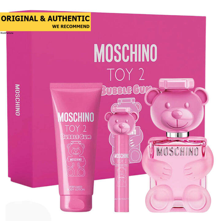 Moschino Toy 2 Bubble Gum Gift Set Lazada.co.th