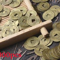 【YD】 Pcs Antique Coins Shui Ancient Chinese I Ching Wealth