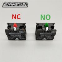 2Pcs XB2 Series Button Switch Silver Alloy Contact Switch Accessories N/O N/C 10A/600V