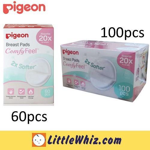 Pigeon Disposable Breast Pads - Comfy Feel with Aloevera - 50 Pack