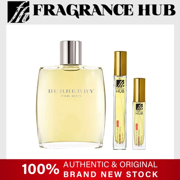 FH 5/10ml Refill] Burberry Classic EDT Men by Fragrance HUB | Lazada  Singapore