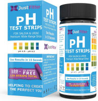 Just Fitter pH Test Strips for Testing Alkaline and Acid Levels in The Body. Track &amp; Monitor Your pH Level Using Saliva and Urine. Get Highly Accurate Results in Seconds.