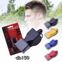 【ส่งจากกรุงเทพฯ 】1Pcs นกหวีด Fox40 Classic CMG (สุ่ม) Football Basketball Running Sports Training Referee Coaches Plastic Loud Whistle Outdoor Camping Hiking Survival Whistle