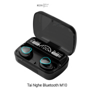 Tai Nghe M10 Pro TWS Bluetooth 5.0 IPX7 không dây Cắm vào Thể thao Stereo