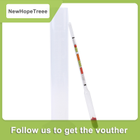 NewHopeTreee 3ชิ้น/เซ็ต Triple Scale ALCOHOL hydrometer และโถทดสอบสำหรับเบียร์เบียร์ไวน์ที่บ้าน