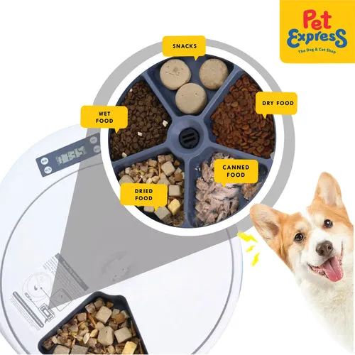 Kennel Pro Automatic 5Meal Pet Feeder Lazada PH