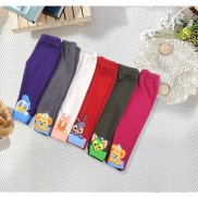 Siêu ấm áp Quần Legging lót lông 2 lớp xịn sò co giãn thoải mái cho bé gái