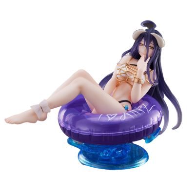 Original Genuine Taito Coreful Overlord 10cm Albedo With Swimsuit Action Figure Collection Model Toys Gifts For Girls