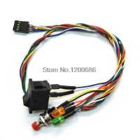 450MM 26AWG DuPont 2.54 PBS-110 KCD11 10*15mm switch wire harness Manufacturer custom reset switch line button switch