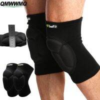 1Pair Protective Knee Pads for Men Women WorkVolleyball Knee Pad Thick Anti-Slip Kneepads Soft Collision Avoidance Knee Sleeve