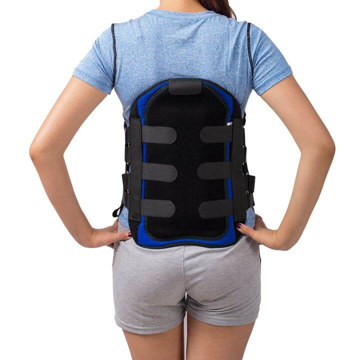 American Style Lumbar Sacral Back Brace Lumbosacral Corset Spinal ...