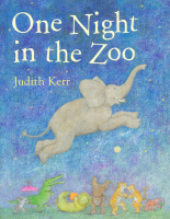 One night in the zoo wonderful night master Judith Kerr parent-child bedtime story childrens picture story book English story picture book English original imported book