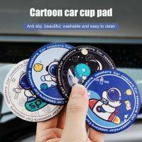 Funny Coasters Astronaut Shape Bottle Mat Vehicle Coasters Anti-Slip Insert Cup Mat Auto Coasters Auto Accessories for Most Cars steadfast