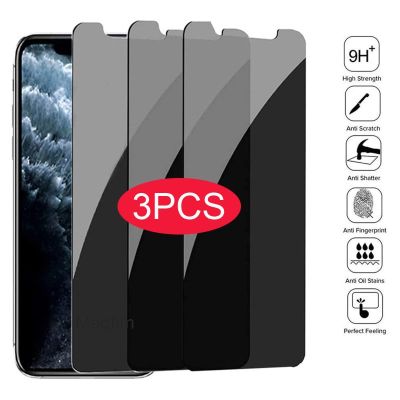3PCS Privacy Tempered Glass for iPhone 13 Pro Max Screen Protectors for iPhone 12 11 Pro MAX 7 8 Plus Anti-spy Protective Film