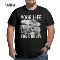 Printing Skull T Shirt For Men Hop Trend Personality Punk Leisure