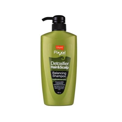 Lolane Pixxel Detoxifier Hair&scalp Balancing Shampoo 500 ml. แชมพู โลแลน ดีท็อก
