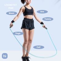 HI ACTIVE 2-In-1 Smart Digital Skipping Rope Fitness Jumping Rope Calories Counting Cordless Sports Skip Jump Rope