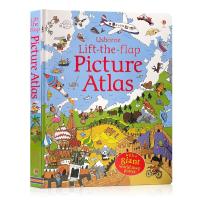 Usborne หนังสือ Lift-The-Flap Picture Atlas Book Hardcover Board Book Home School Teaching Books English Childrens Geography Cultures Books Reading Materials for Kids Elementary Schooler หนังสือเด็ก  หนังสือเด็กภาษาอังกฤษ  หนังสือแบบหัดอ่านภาษาอังกฤษ