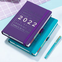 Agenda 2022 Planner English Diary A5 Notebook Stationery Journal Office School Schedule Notepad Daily Sketchbool Note Book Plan