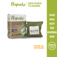 Túi than hoạt tính khử mùi xe hơi Hapaku - 100% từ gáo dừa Bến Tre