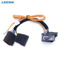 Leewa รถ Canbus สายตัวแปลงสายเคเบิลอะแดปเตอร์ Iso สำหรับ Vw เครื่องเล่นซีดี Rns510 Rcd510 Rns315 1733