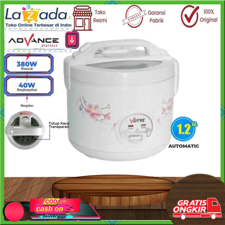 MEGIC COM Votre G11 Rice Cooker 1.2 Liter Penanak Nasi Serbaguna ( COD )Votre G11 Rice Cooker