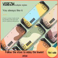 VERFZM SHOP สติ๊กเกอร์เกมแพดฝาครอบป้องกันแบบกำหนดเองที่ทนทานกันลื่นฝาครอบจอยควบคุมเกมสำหรับเกม Steam Deck