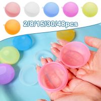 Water Fighting Balls Reusable Silicone Water Balloons Adults Kids Summer Swimming Pool Party Water Bomb Balloons Games Toys Balloons