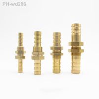 4mm 6mm 8mm 10mm 12mm 14mm 16mm 19mm 25mm Hose Barb Bulkhead Brass Barbed Tube Pipe Fitting Coupler Connector Adapter