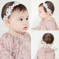 【hot sale】☄♂❁ C05 BOBORA Baby Elastic Headband Pearl Lace Hair Band Girl Hair Accessories