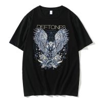 Deftones Diamond Eyes Owl Band Graphic Tshirt Men Alternative Metal Manga Rock T-shirts Streetwear Mens Gothic T Shirt