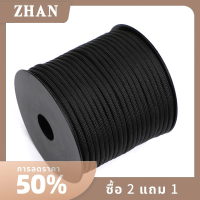 ZHAN 50M 7-core paracord เชือกโพลีเอสเตอร์กลางแจ้ง parachute CORD camping survival